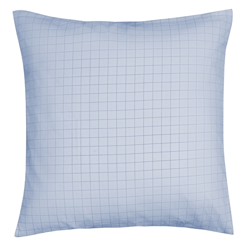 Putetrekk 100 % bomull - 60x63 cm - Blårutet sengesett putetrekk - Nordstrand Home dynetrekk