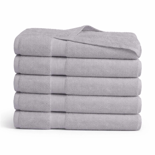 Bambushåndkle - Badelaken 100x150 cm - Bambus/bomull - Lysegrå