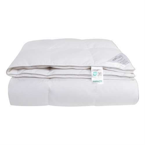 Luksus dyne 140x200 cm - 100% bomullssateng moskusdyne - Helårsdyne - Nordstrand Home moskusdundyne