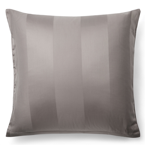 Putetrekk 60x63 cm - 100% bomullssateng - Karen sand - Stripet, jacquardvevd hodeputetrekk - Ekstra mykt putetrekk fra By Borg