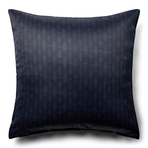 Putetrekk 60x63 cm - Mønstret blått putetrekk - Satin putetrekk - IN Style