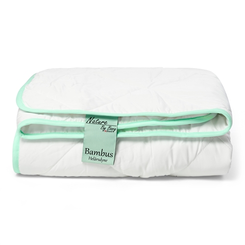 Bambus helårsdyne - 100 % allergivennlig bambus fyll - 140x200 cm - Nature By Borg bambusdyne med mykt bambusbolster