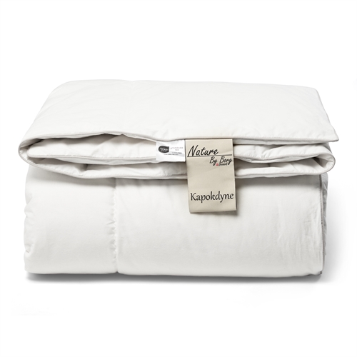 Kapok dobbeltdyne - Økologisk og allergivennlig helårsdyne med naturlig fyll - 200x220 cm - Nature By Borg kapokdyne