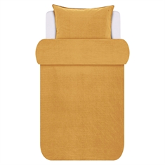 Marc O'Polo sengetøy - 100% enzymvasket bomulls sengesett - Senja Golden Yellow sengelinned
