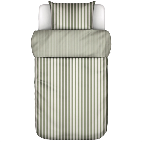Marc O\'Polo sengetøy - 100% enzymvasket bomullssengesett - 140x200 cm - Mikkeli Saga Green sengetøy