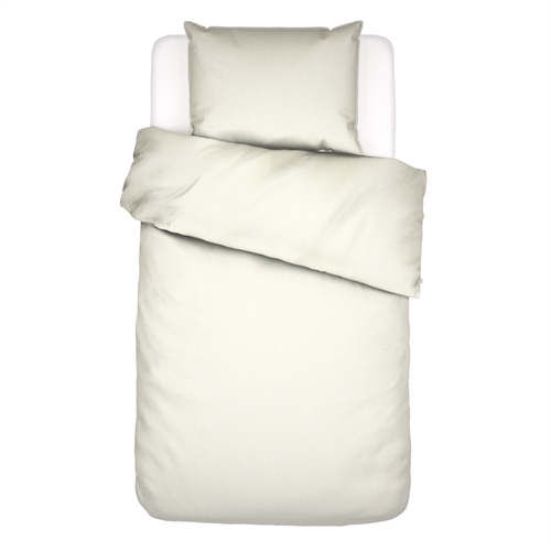 Essenza sengetøy - 140x220 cm - 100% bomullssateng sengesett - Minte Oyster sengelaken