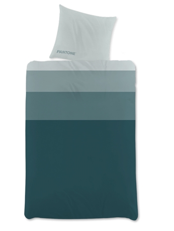 Sengetøy - 140x220 cm - Grønn - 100 % bomullsateng - Pantone