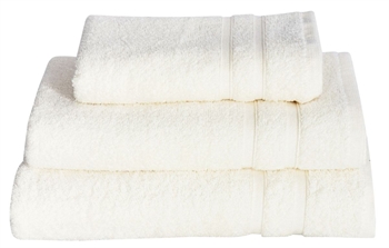Badehåndkle - 70x140 cm - Hvit - Borg Living Håndklær