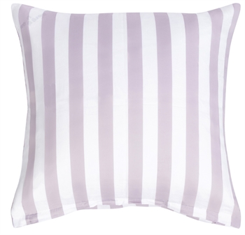 Putetrekk - 100% Bomullssateng - Nordic Stripe lavendel - Stripete - 50x70 cm