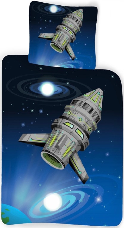 Økologisk - Junior Sengetøy - Solid mist - Müsli - 100x140 cm