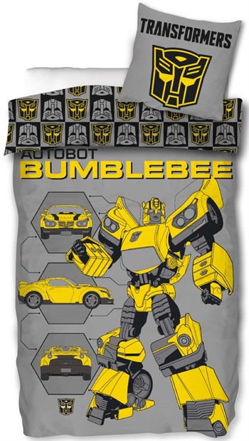 Sengetøy - Transformers - Bumblebee - 150x210 cm - 100% bomull