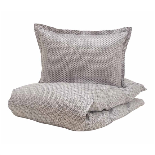 Turiform sengetøy - 140x200 cm - Forma black - Sengesett i 100% bomullssateng