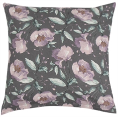 Putetrekk - 100% bomull - Flower Lilac - 60x63 cm