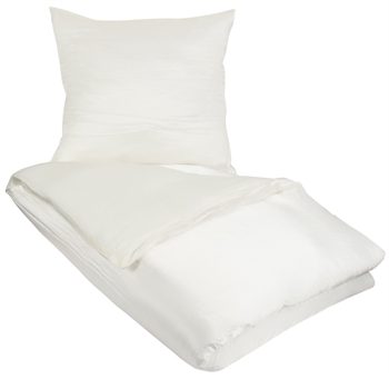 Silke sengetøy - 140x200 cm - Hvit - 100% Silke - Butterfly Silke Sengetøy ,  Enkelt sengetøy , Enkelt sengetøy 140x200 cm