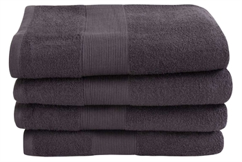 Badehåndkle - 70x140 cm - Antracitt - Premium By Borg