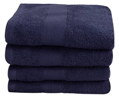 Håndkle - 50x100 cm - mørkblå - Premium By Borg