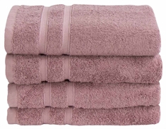 Bambus håndkle - Rosa - Myke håndklær fra Premium By Borg
