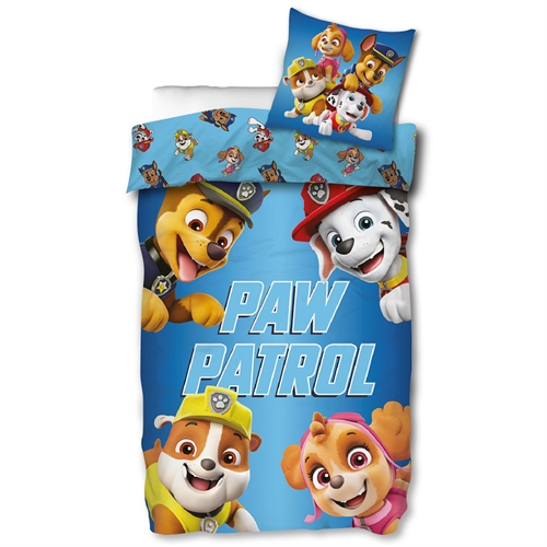 Paw Patrol 150x210 cm - Sengetøy - Vuf Vuf - Vendbar design - 100% bomull