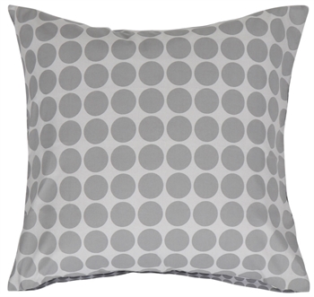 Putetrekk - 100% bomull - Circle grey - 60x63 cm