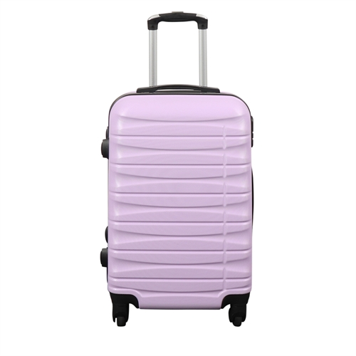 Kabinkoffert - Hardcase - Lys lilla kabinkoffert tilbud