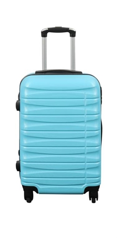 Kabinkoffert i lyseblå