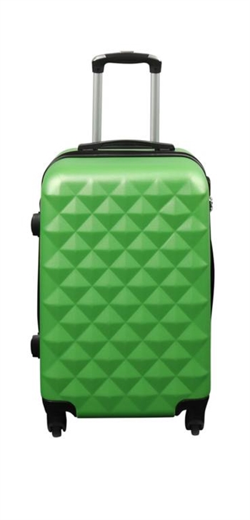 Trolley i grønn- Hard ABS / polykarbonat