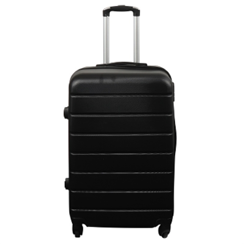 Koffert - Hardcase koffert - Str. Medium - Svart - Praktisk reisekoffert