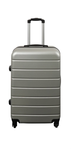 Koffert i grå - Hard ABS / polykarbonat
