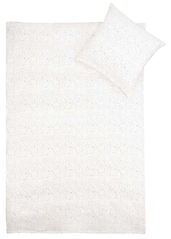 Baby sengetøy - 70x100 cm - 100% Bomullssateng - Marble white