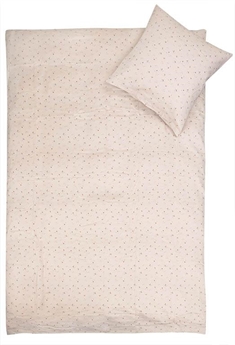 Junior sengetøy - 100x140 cm - 100% Bomullssateng - Soft wood