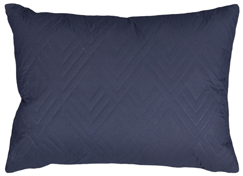 Pyntepute - 45x60 cm - 2-sidig - Mørkeblå og lyseblå - Sofapute