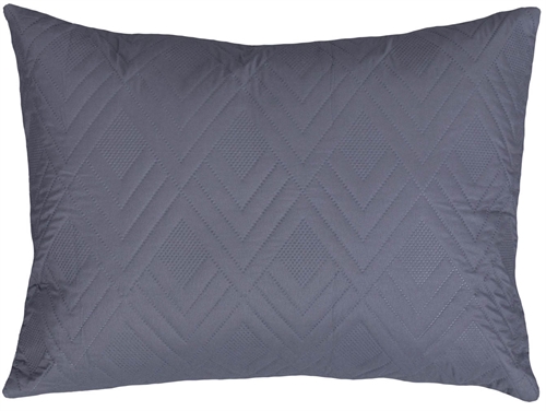 Pyntepute - 45x60 cm - 2-sidig - Mørkegrå og lysegrå - Sofapute