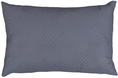 Gavlpute - Mørkegrå og lysegrå - 60x90 cm - Gavlpute til sengen