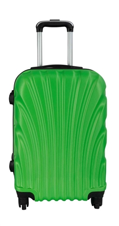 Koffert i grønn - Hard ABS / polykarbonat
