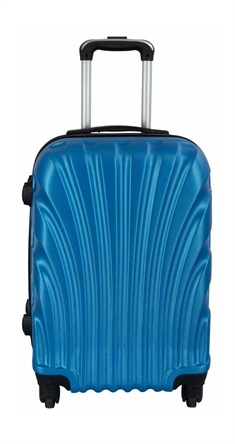 Koffert i Blå  - Hard ABS / polykarbonat