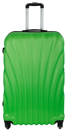Koffert i grønn - Hard ABS / polykarbonat