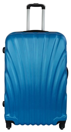 Koffert i Blå - Hard ABS / polykarbonat