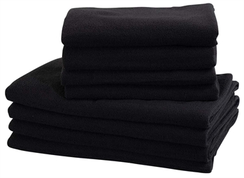 Microfiber håndklær - 8 stk - Grå - Lette håndklær Håndklær , Håndkle materiale , Mikrofiber håndklær