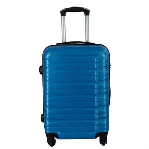Kabinkoffert - Hardcase - Blå kabinkoffert tilbud