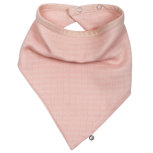 Hagesmekk - GOTS vevet musselin bomullskvalitet - Ensfarget siklesmekk - Rose suger - Müsli By Green Cotton