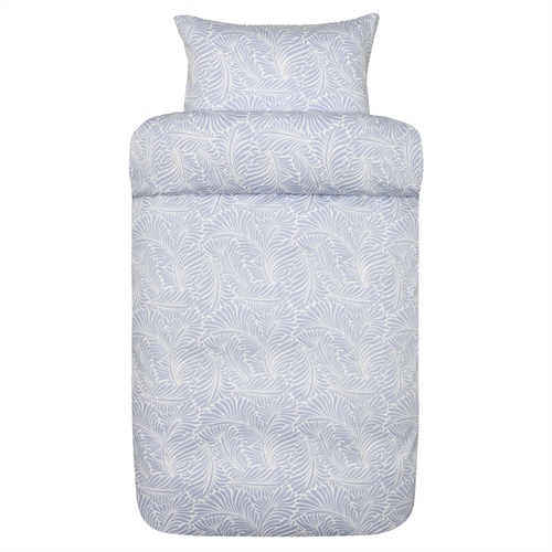 Høie sengetøy - 140x200 cm - Bella Zen blue - 100 % sengetøy i bomullssateng