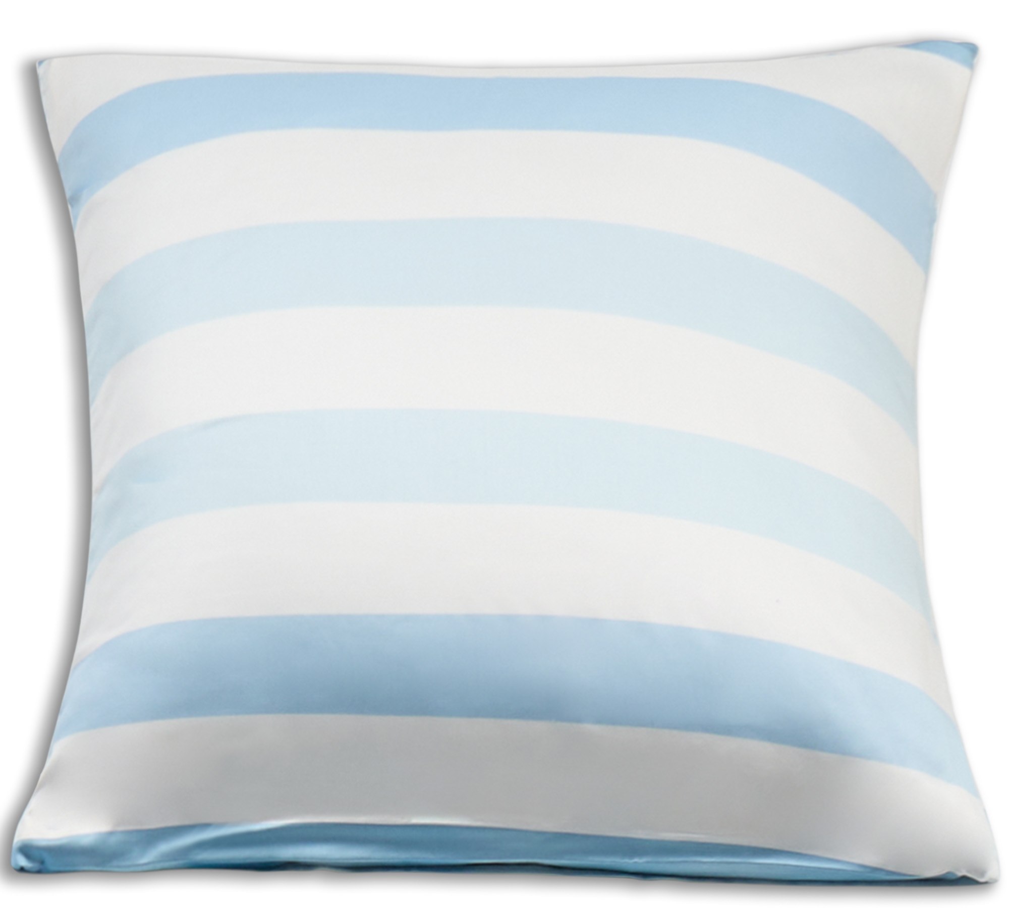 Bambus putetrekk 60x63 cm - 100% bambus - Brede blå striper