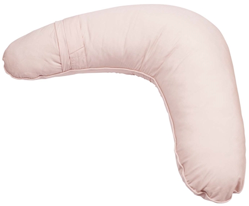 Ammepute - Müsli - 75x35 cm - Økologisk bomull - Rose Wood - Ensfarget lys rosa