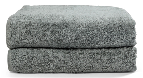 Håndklær - 2 stk. 50x100 cm - Støvet grønn - 100% bomull - Håndklepakke fra nordisk tekstil