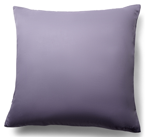 Bambus putetrekk - 100% naturlig bambus - 60x63 cm - Lys lilla, satengvevd putetrekk