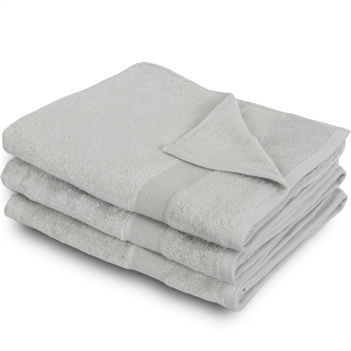 Bambus badelaken - 100x150 cm - Lysegrå - Myke luksus håndklær fra Excellent - By Borg