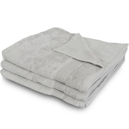 Bambus badehåndkle - 70x140 cm - Lysegrå - Myke luksus håndklær fra Excellent - By Borg