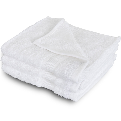 Bambus håndkle - 50x100 cm - Hvit - Myke luksushåndklær fra Excellent - By Borg