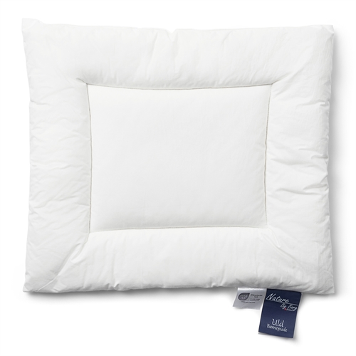 Baby hodepute med ull - Gir god støtte og er svetteabsorberende - Baby pute 40x45 cm fra  Nature By Borg