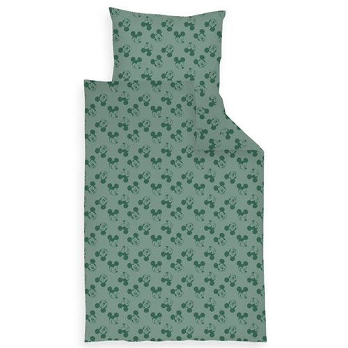 Mickey sengetøy 70x100 cm - Baby sengesett med Mickey Mouse - 100% bomulls sengetøy